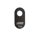 JOES Racing Products Slotted A-Arm Slugs 15048 Slug, Slotted, Control Arm, 7/16 in. Offset, Aluminum, Each thumbnail 1