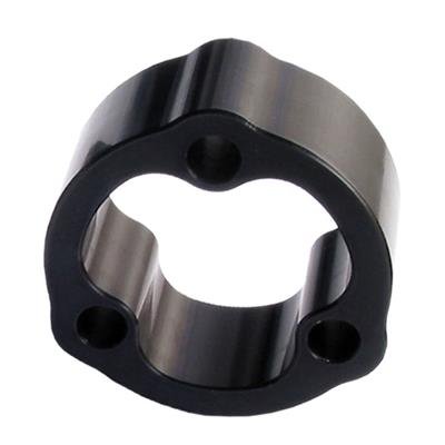 JOES Racing Products Steering Wheel Spacers 13310 Spacer, 1.000 in. Thick, Aluminum, Black Anodized, 3 5/16 in. x 1 3/4 in. Bolt Circle, Each thumbnail 1