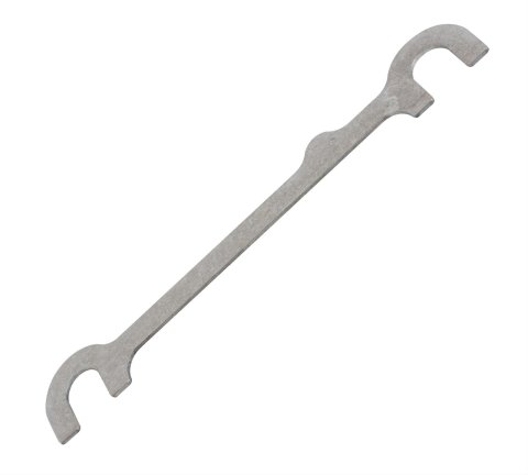 JOES Racing Products Control Arm Spacers 14019 Spacer, Dual Mount, Aluminum, 0.063 in. Thickness, for Arms with 6.000 in. Centers, Each