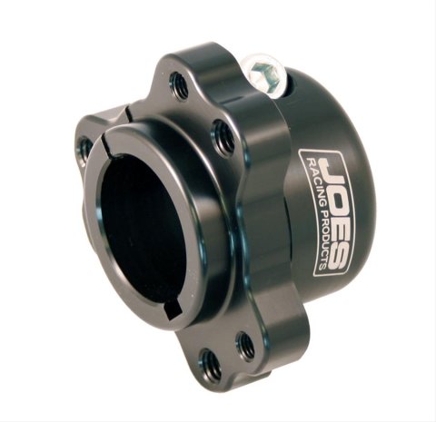 JOES Racing Products Kart/QM Rear Hubs 25560 Hub, Kart, Rear, Short, Aluminum, Black Anodized, Fits 1-1/4 in. I.D., Drilled/Tapped 1/4 in.-28 and 5/16 in.-18 on 2.5 in. Bolt Circle, Each thumbnail 1