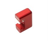 JOES Racing Products Replacement Radiator Core Retainer Clamps 36509 Mounting Brackets, Clamp, Billet Aluminum, Red, Universal, Each thumbnail 1