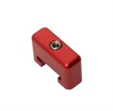 JOES Racing Products Replacement Radiator Core Retainer Clamps 36509 Mounting Brackets, Clamp, Billet Aluminum, Red, Universal, Each thumbnail 2