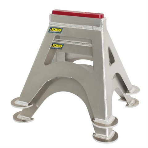 JOES Racing Products 1,000 Lbs Jack Stands 55500 Stands, 1-ton Capacity, Aluminum, Natural, 14.00 in. Extended Height, Pair thumbnail 1
