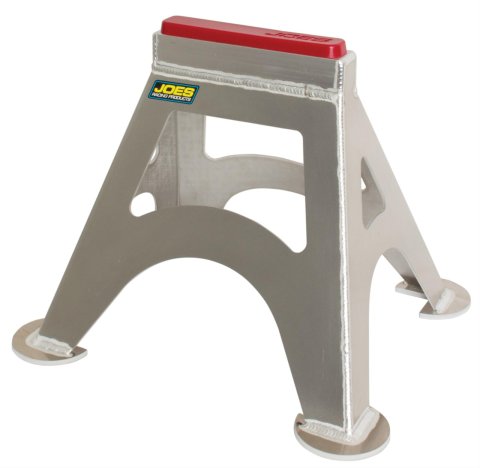 JOES Racing Products 1,000 Lbs Jack Stands 55500 Stands, 1-ton Capacity, Aluminum, Natural, 14.00 in. Extended Height, Pair thumbnail 2