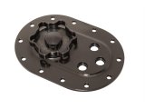 JOES Racing Products Fuel Fillers 13274 Cell Caps, Screw-On, Aluminum, Black Anodized, Three #6 SAE Ports, #8 SAE Rollover Valve, Gasket Included, Each thumbnail 1