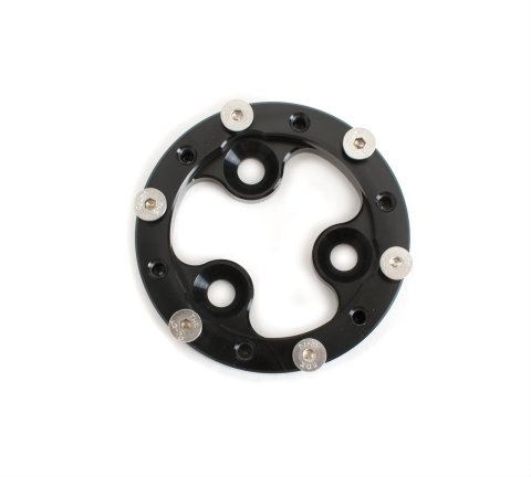 JOES Racing Products Momo Steering Wheel Hub Adapters 13411 Adapter, 6-bolt, Aluminum, Black Anodized, Kit thumbnail 2