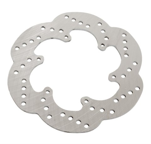 JOES Racing Products Brake Rotors 25796 Rotor, Rear, Vented, Slotted, 9.25 in. Diameter, Steel, Natural, Each