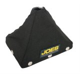 JOES Racing Products Shift Boots 16550 Boot, Rectangle Base, CarbonX, Black, 5.5 in. Width, 7.5 in. Length, Floor, Each thumbnail 1