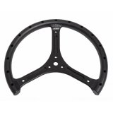 JOES Racing Products Quarter Midget Steering Wheels 13505-B Wheel, Midget, Aluminum, Black Anodized, 3-Spoke, No Dish, 11 in. Diameter, 3-Bolt Mount, Each thumbnail 2