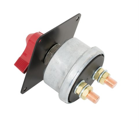 JOES Racing Products 2-Terminal Battery Disconnect Switches 46200 Switch, 2-Terminal, Manual, Rotary, 12 V Compatible, With Switch Panel On/Off, Each thumbnail 1