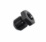 JOES Racing Products Reducer Fittings 42730 Fitting, Adapter, Adapter, Straight, Aluminum, Black Anodized, 5/8-18 in., 1/8 in., Each thumbnail 2