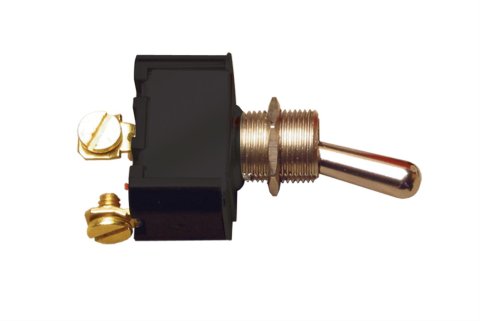 JOES Racing Products Weather-Resistant On-Off Switches 46102 Switch, On-Off, Toggle, Constant, 40 Amps, Black, Each thumbnail 2