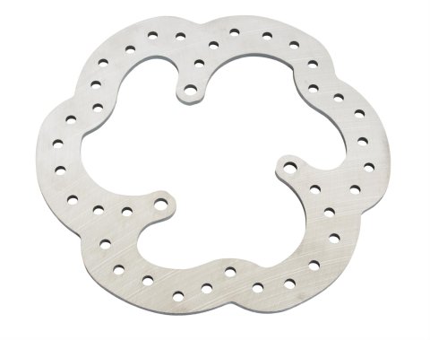 JOES Racing Products Brake Rotors 25791 Rotor, Micro Sprint, Front, Vented, Slotted, 7.00 in. Diameter, Steel, Natural, Each
