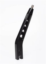 JOES Racing Products Aluminum Shift Levers 17010 Lever, 8 in. Long, 3 in. Layback, Black Anodized 6061-T6 Aluminum, 3/8-16 in. Ball Thread Size, JOES, Each thumbnail 1