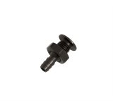 JOES Racing Products Radiator Overflow Fittings 34376 Fitting, Straight, Aluminum, Black Anodized, 7/16 in. Male Threads, 1/4 in. Hose Barb, Each thumbnail 2