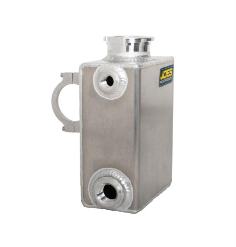 JOES Racing Products Expansion Tanks 45004 Tank, Rectangular, 1 qt. Capacity, Aluminum, Natural, Recirculating, Each thumbnail 1