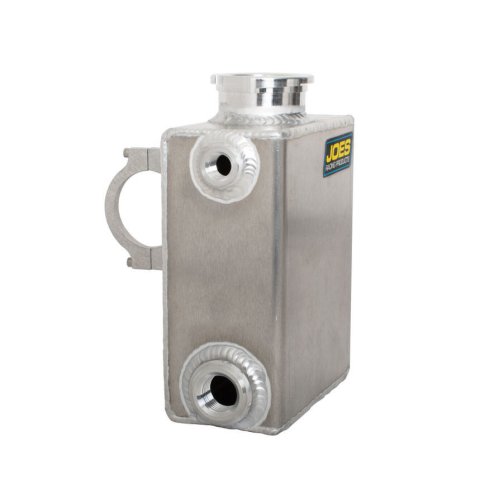 JOES Racing Products Expansion Tanks 45004 Tank, Rectangular, 1 qt. Capacity, Aluminum, Natural, Recirculating, Each thumbnail 2