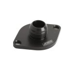 JOES Racing Products Water Neck Outlets 36050 Neck, Aluminum, Black Anodized, Straight Up, -16 AN Male Threads, Chevrolet, Each thumbnail 3