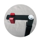 JOES Racing Products Clamp-On Radiator Brackets 36501 Bracket, Clamp-On, Billet Aluminum, Black Powdercoated, 1 1/4 in. Clamp Size, Each thumbnail 1
