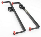 JOES Racing Products Clamp-On Radiator Brackets 36502 Bracket, Clamp-On, Billet Aluminum, Black Powdercoated, 1 1/2 in. Clamp Size, Each thumbnail 2