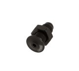 JOES Racing Products Radiator Overflow Fittings 34375 Tank Components, Fitting, Aluminum, Black, -4AN, Each thumbnail 1