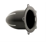 JOES Racing Products Wheel Hub Dust Caps 25026 Cap, Aluminum, Black, Machined Indicators, Each thumbnail 2