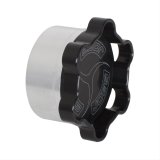 JOES Racing Products Weld-On Bung and Cap Assemblies 37402 Assembly, Weld-On, Aluminum, Female Threads, 2.375 in. O.D., 2.000 in. I.D., Each thumbnail 1