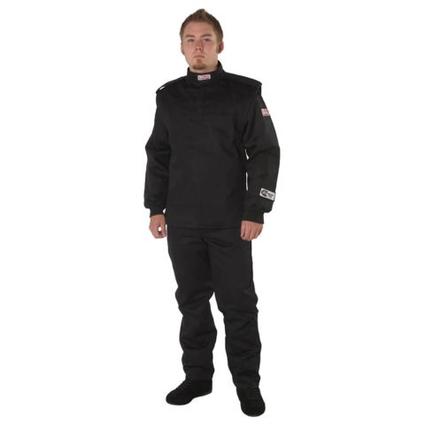 G-FORCE GF525 Driving Pants 4527LRGBK Pants, GF525, Multiple Layer, Pyrovatex, Large, Black, Each thumbnail 5