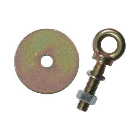 G-FORCE Seat Belt Eye Bolts 109L Mounting Hardware, Bolt, Nut, Washer, Steel, 1/2 in. Eye, 50mm Long, Each thumbnail 2