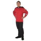G-FORCE GF125 Driving Jackets 4126CLGRD Jacket, GF125, Single Layer, Pyrovatex, Red, SFI 3.2A/1, Youth's Large, Each thumbnail 2