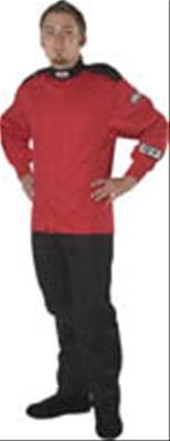 G-FORCE GF125 Driving Jackets 4126MEDRD Jacket, GF125, Single Layer, Pyrovatex, Medium, Red, Each thumbnail 2