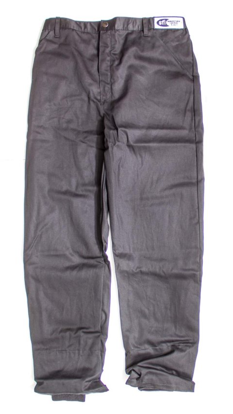 G-FORCE GF125 Driving Pants 4127XXLBK Pants, GF125, Single Layer, Pyrovatex, 2X-Large, Black, SFI 3.2 A/1, Each thumbnail 4