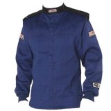 G-FORCE GF525 Driving Jackets 4526XLGBU Jacket, GF525, Multiple Layer, Pyrovatex, X-Large, Blue, Each thumbnail 2