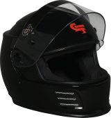 G-FORCE REVO SA2020 Helmets 13004XXLBK Helmet, REVO, Full Face, Snell SA2020, Gloss Black, Clear Polycarbonate Shield, EPS Liner, Vented, 2X-Large Each thumbnail 2