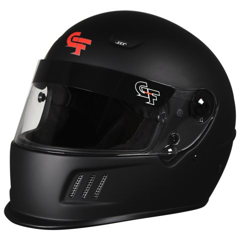 G-FORCE Rift SA2020 Helmets 13010XLGMB Helmet, Rift, Full Face, Snell SA2020, Matte Black, Clear Polycarbonate Shield, EPS Liner, Vented, X-Large, Each thumbnail 5