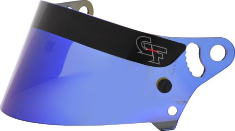 G-FORCE Helmet Shields 19225 Shield, Nova/Super Nova Series, Mirror Blue, Each