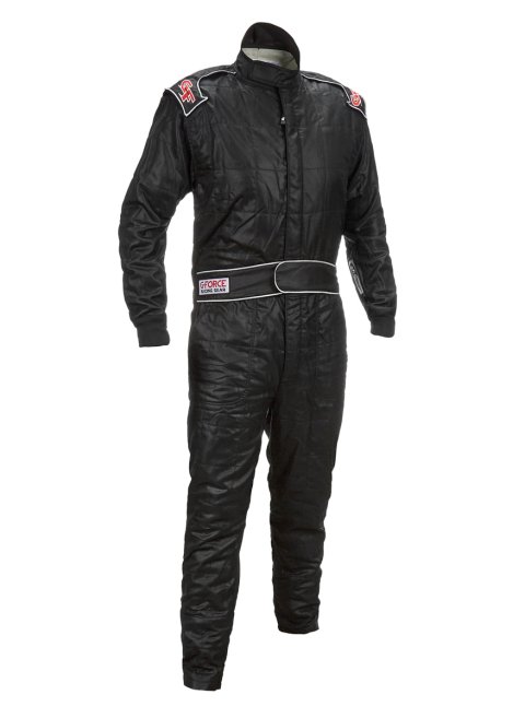 G-FORCE G-Limit Driving Suits 35451XXLBK Suit, G-Limit, One-Piece, Multiple Layer, Aramid/Nomex, 2X-Large, Black, Each thumbnail 3