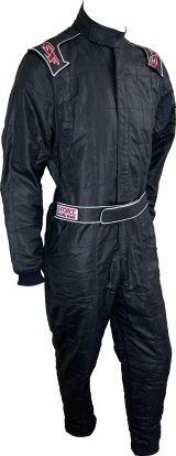 G-FORCE G-Limit Driving Suits 35451XXXBK Suit, G-Limit, One-Piece, Multiple Layer, Aramid/Nomex, 3X-Large, Black, Each thumbnail 2