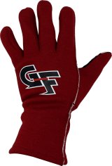 G-FORCE G-Limit RS Racing Gloves 54000LRGRD Gloves, G-Limit, Reverse Seam, Double Layer, Nomex, Large, Red, Pair thumbnail 1