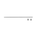 G-FORCE Window Net Mounting Kits WM5 Kit, Flat Bar, Tabs, Steel, 35 in., Each thumbnail 2