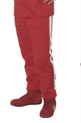G-FORCE GF505 Driving Pants 4386XLGRD Pants, GF505, Triple Layer, Fire-Retardant Cotton, X-Large, Red, Each thumbnail 2