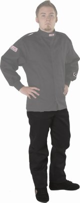 G-FORCE GF125 Driving Pants 4127XLGBK Pants, GF125, Single Layer, Pyrovatex, X-Large, Black, SFI 3.2 A/1, Each thumbnail 1