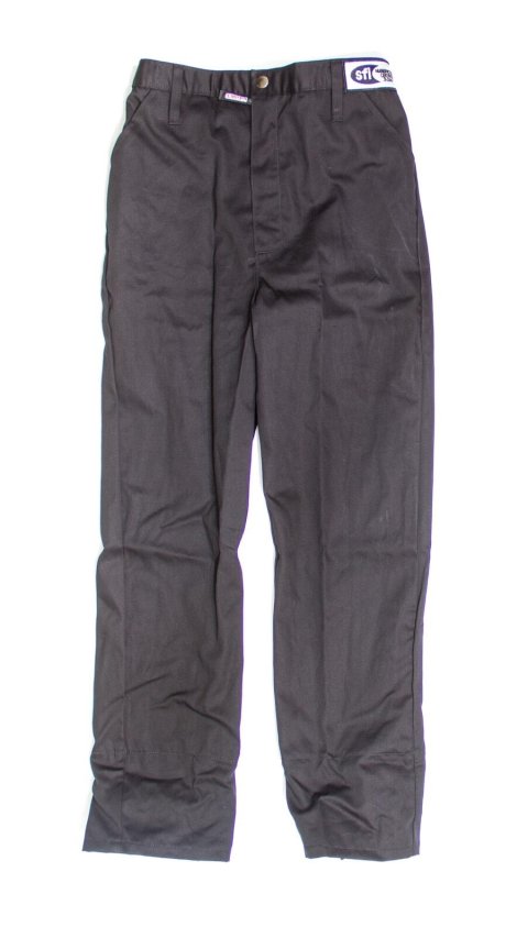 G-FORCE GF125 Driving Pants 4127XXXBK Pants, GF125, Single Layer, Pyrovatex, 3X-Large, Black, SFI 3.2 A/1, Each thumbnail 4