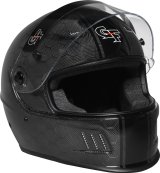 G-FORCE Rift Carbon SA2020 Helmets 13014XXLBK Helmet, Carbon, Full Face, Snell SA2020, Fiber, Clear Polycarbonate Shield, EPS Liner, Vented, 2X-Large, Each thumbnail 8