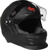G-FORCE Nova Helmets 16004XSMMB Helmet, Nova, Full Face, Matte Black, Clear Polycarbonate Shield, EPS Liner, Vented, X-Small, Each thumbnail 5