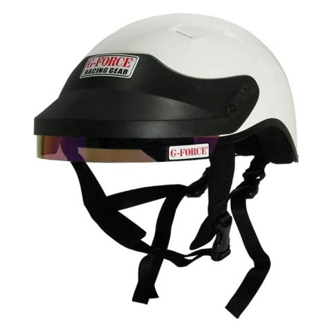 G-FORCE Pro Force Crew Helmets 4414XLGBK Half Helmet, Crew, X-Large, Nylon Liner, Black, Each thumbnail 1