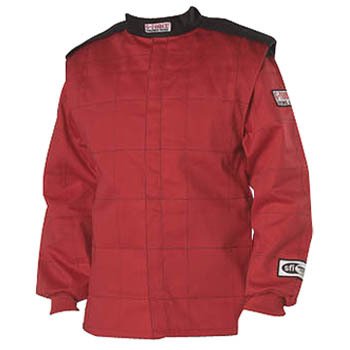 G-FORCE GF525 Driving Jackets 4526XXLRD Jacket, GF525, Multiple Layer, Pyrovatex, 2X-Large, Red, Each thumbnail 3