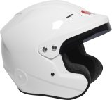 G-FORCE Nova OF SA2020 Helmets 16002XSMWH Helmet, OF, Open Face, Snell SA2020, Gloss White, Tinted Visor, EPS Liner, X-Small, Each thumbnail 3