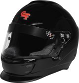G-FORCE Nova Helmets 16004XXLBK Helmet, Nova, Full Face, Gloss Black, Clear Polycarbonate Shield, EPS Liner, Vented, 2X-Large, Each thumbnail 7