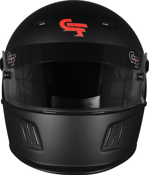 G-FORCE Rift SA2020 Helmets 13010XSMMB Helmet, Rift, Full Face, Snell SA2020, Matte Black, Clear Polycarbonate Shield, EPS Liner, Vented, X-Small, Each thumbnail 4